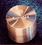 ZRM f&uuml;r die Funken-Atomemissions-Spektralanalyse: Zertifizierte Cu-Probe